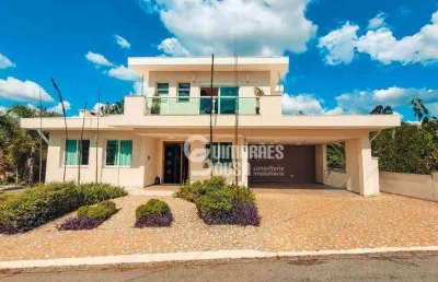 Casa com 5 dormitórios, 610 m² - venda por r$ 3.500.000,00 ou aluguel por r$ 15.907,00/mês - condomínio itatiba country club - itatiba/sp