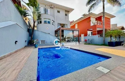Sobrado com 3 suites, 2 vagas cobertas à venda no condomínio terras de são francisco  vinhedo/sp