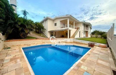 Casa à venda no condomínio marambaia – 5 dorms, suíte com hidro, piscina e churrasqueira – vinhedo/sp