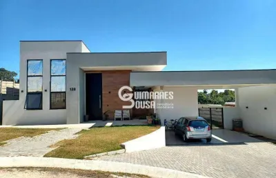 Casa pronta para morar com 3 suítes e gourmet no condomínio terras de santa teresa – itupeva