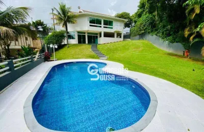 Casa de alto padrão à venda no condomínio marambaia – 4 suítes, piscina e vista incrível – vinhedo/sp