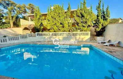 Casa sobrado com 3 dorms, vista panorâmica e piscina no marambaia – vinhedo/sp