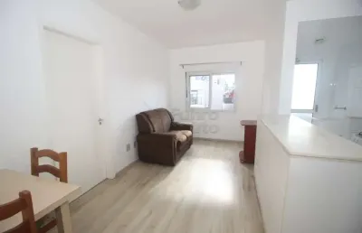 Apartamento mobiliado com 1 dormitório no condomínio cambridge