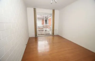 Apartamento aconchegante de 1 dormitório com sacada no edifício residencial largo vernetti