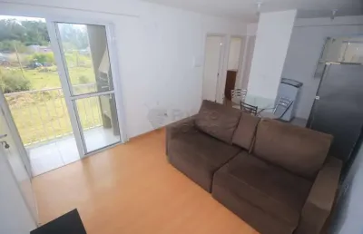 Apartamento mobiliado para aluguel no condomínio recanto da figueira - bairro areal, pelotas
