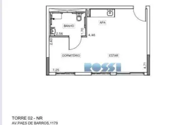 Studio com 1 dormitório à venda, 38 m² por r$ 376.000,00 - mooca - são paulo/sp