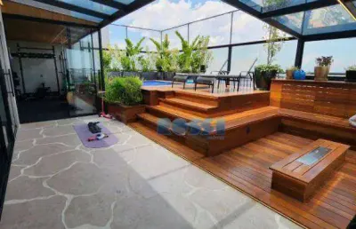 Cobertura com 4 dormitórios à venda, 319 m² por r$ 6.500.000,00 - mooca - são paulo/sp
