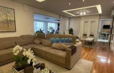 Apartamento com 4 dormitórios à venda, 221 m² por r$ 4.100.000 - mooca - são paulo/sp