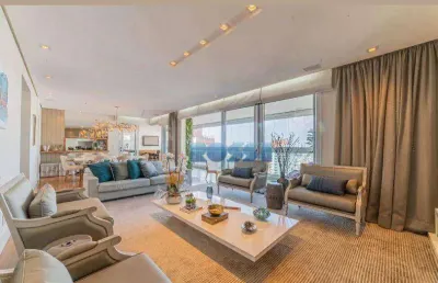 Apartamento com 3 dormitórios à venda, 225 m² por r$ 3.500.000 - parque da mooca - são paulo/sp