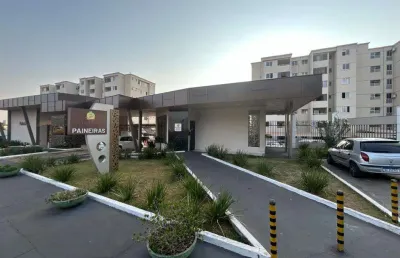 Apartamento 2 quartos sendo 1 suíte no residencial flora park, aparecida de goiânia-go