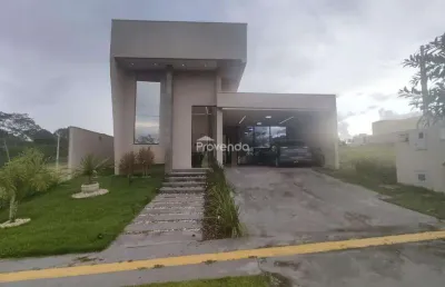 Casa em condomínio residencial 1 terras alpha térrea com 180 m², senador canedo-go