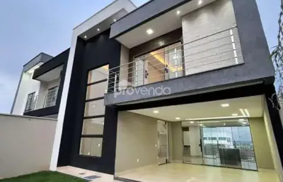 Sobrado com 03 suites - alto padrão, setor gentil meireles
