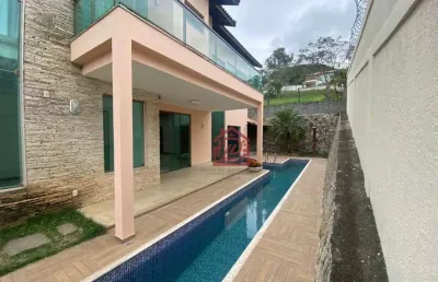 Casa com 5 dormitórios para alugar, 338 m² por r$ 10.649,80/mês - lagoa - macaé/rj