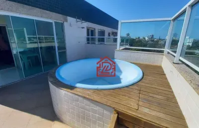 Cobertura com 3 dormitórios à venda, 147 m² por r$ 750.000,00 - glória - macaé/rj