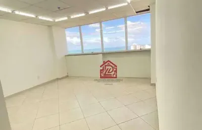 Sala para alugar, 29 m² por r$ 2.579,02/mês - imbetiba - macaé/rj