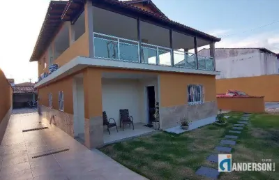 Casa com 4 dormitórios à venda, 400 m² por r$ 1.250.000 - jardim atlântico central (itaipuaçu) - maricá/rj