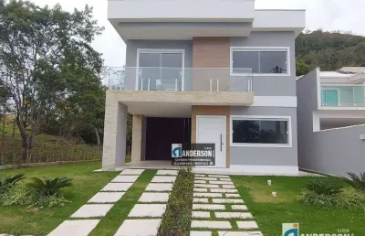 Maravilhosa casa alto padrão  no condomínio pedra de inoã