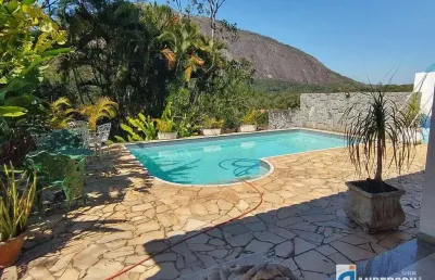 Sitio com 6 quartos (4 suítes) com piscina e churrasqueira em itaocaia valley  itaipuaçu