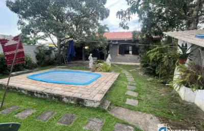 Ótima casa 2 quartos (1 suíte) com piscina, churrasqueira + anexo no jd. atlântico em itaipuaçu