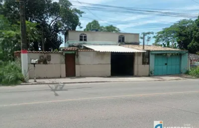 Lote comercial com casa em itaipuaçu na avenida carlos mariguella.