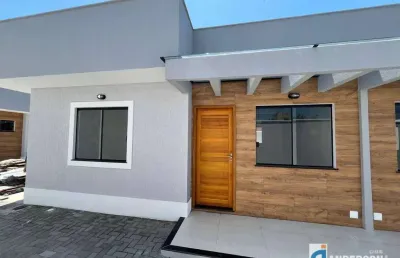 Casa c/ 2 quartos à venda, 60 m² por r$ 320.000 - jardim atlântico central (itaipuaçu) - maricá/rj