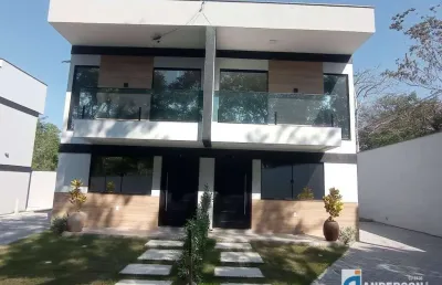 Lançamento !!! duplex 2 quartos (sendo 1 c/sacada) com churrasqueira em inoã maricá a poucos metros rodovia.