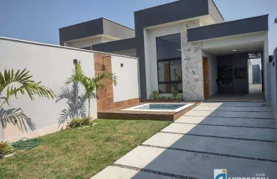 Maravilhosa casa 3 quartos (1 suíte) prox. a praia no jd. atlântico leste
