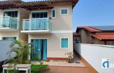 Excelente casa duplex c/ 3 quartos à venda por r$ 530.000 - itaipuaçu - maricá/rj
