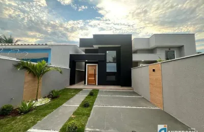 Excelente casa c/ 3 quartos à venda, 96 m² por r$ 550.000 - jardim atlântico - maricá/rj