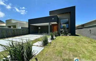 Maravilhosa casa de alto padrão c/ 3 quartos à venda, 162 m² por r$ 900.000 - cajueiros - maricá/rj