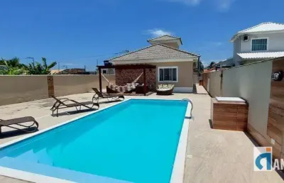 Casa com 3 dormitórios à venda, 192 m² por r$ 870.000,00 - jardim atlântico central (itaipuaçu) - maricá/rj
