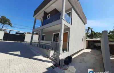 Ótima casa duplex c/ 2 quartos à venda, 69 m² por r$ 350.000 - rincão mimoso - maricá/rj