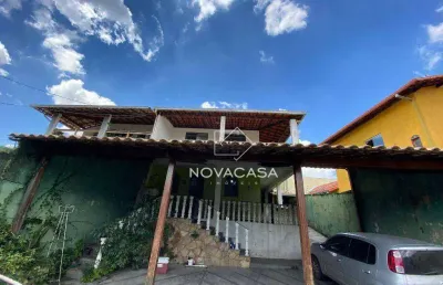 Casa com 4 dormitórios para alugar, 280 m² por r$ 5.125,00/mês - santa mônica - belo horizonte/mg