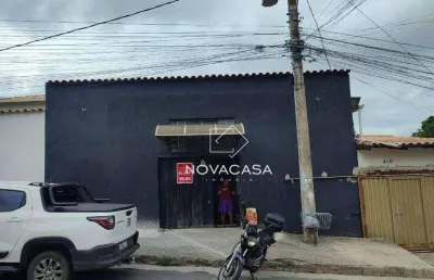 Galpão para alugar, 120 m² por r$ 3.500,00/mês - asteca (são benedito) - santa luzia/mg