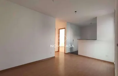 Apartamento com 2 dormitórios para alugar, 44 m² por r$ 1.330,00/mês - chácaras del rey - santa luzia/mg