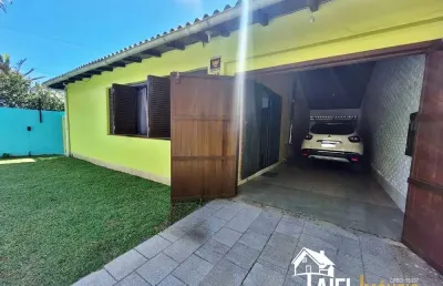 Aconchegante residência com 3 dormitórios - apta ao financiamento bancário - na praia de cidreira/rs