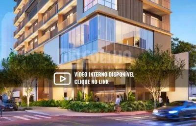 Apartamento estúdio à venda 43m² de área privativa com 1 quarto suíte lange, turin batel  curitiba pr