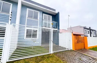 Sobrado à venda 84m² 3 dormitórios 1 suíte bairro boqueirão curitiba