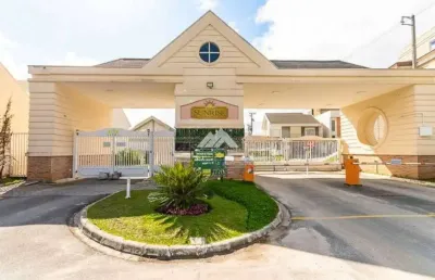 Casa em condomínio fechado com 3 quartos à venda sendo 1 suíte no atuba