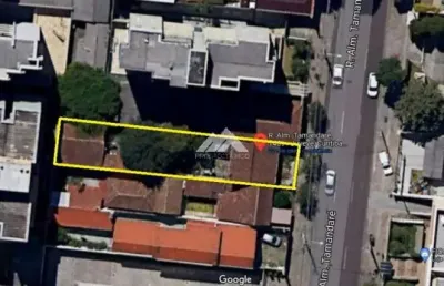Terreno à venda na Rua Almirante Tamandaré, 1459, Alto da Rua XV, Curitiba