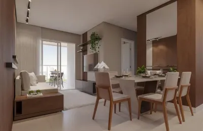 Apartamento novo à venda 2 quartos 1 suíte e 1 vaga - bacacheri