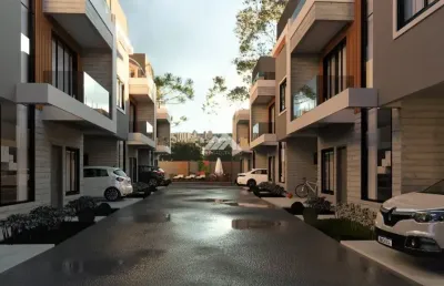 Sobrado em condomínio com 3 suítes quintal e terraço com jacuzzi à venda