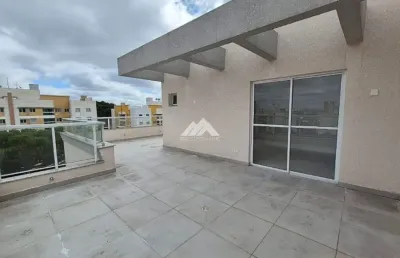 Cobertura face norte com vista para o parque bacacheri á venda