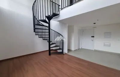 Apartamento loft novo e face norte á venda com 1 vaga no portão