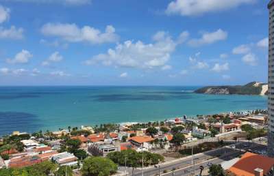 Apartamento com escritura!  andar alto com vista para o mar!