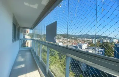 Apartamento 3 quartos 1 suíte sacada com churrasqueira semimobiliado no itacorubi florianópolis