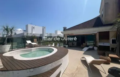 Cobertura com 3 quartos à venda em jurerê internacional, florianópolis  por r$ 3.200.000