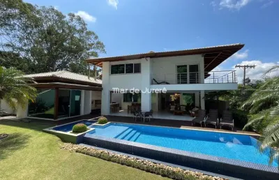 Casa em condomínio fechado com 4 quartos à venda no sambaqui, florianópolis  por r$ 10.990.000