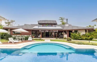 Casa com 3 quartos à venda em jurerê internacional, florianópolis  por r$ 7.000.000