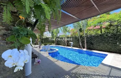 Casa com 4 quartos à venda em jurerê internacional, florianópolis  por r$ 9.000.000